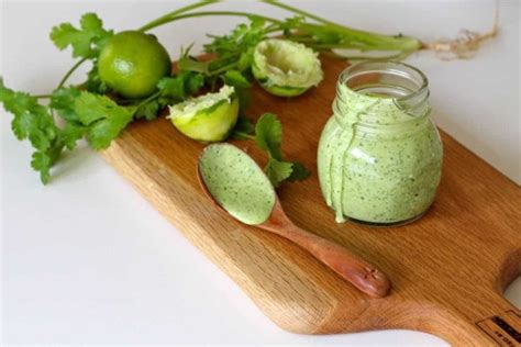 Receta Aderezo cremoso de Cilantro Sabores de México y el Mundo