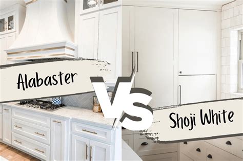 Sherwin Williams Shoji White vs Alabaster (Which is Best?) - Mod & Mood