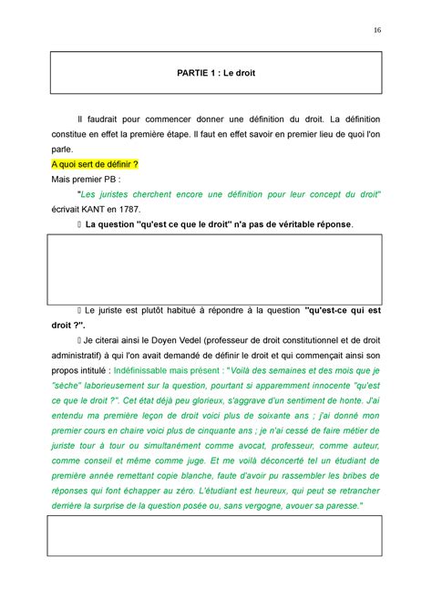 Doc de Cours 2 Identification de la règle de droit PARTIE 1 Le