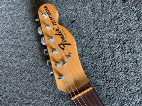 1974 Fender Telecaster Black Wrosewood Guitars Electric Solid Body