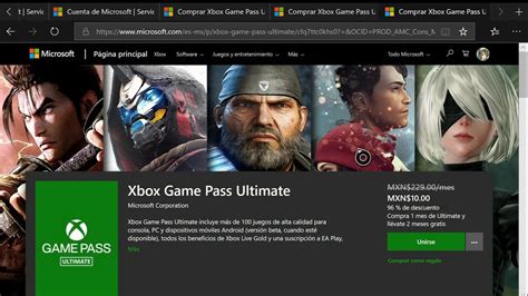 Como Comprar Game Pass Ultimate Meses Por Pesos Youtube