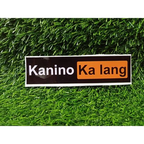 Kanino Ka Lang Meme Sticker Slap Sticker Lazada Ph