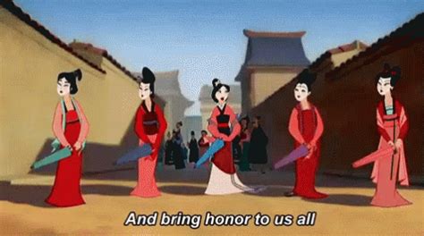 Mulan Bring Honor To Us All GIF - Mulan Bring Honor To Us All Umbrella ...