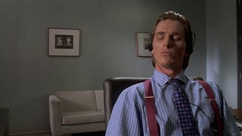 Psycho christian bale patrick bateman movie stills wallpaper | (73065)