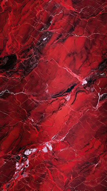 Premium AI Image | Red marble wallpaper with a red marble background