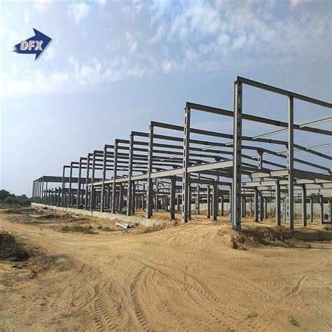 Low Cost Large Span Prefabricated Light Steel Structure Warehouse