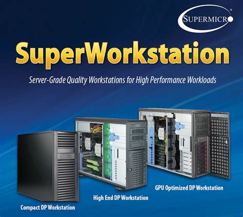 Workstations | Supermicro WorkStations | High Performance Workstations ...