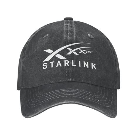 Spacex Starlink Jeans Baseball Caps Hats Adult Unisex Cap Spring