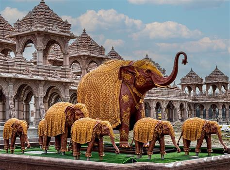 Peek Inside the World's Largest Hindu Temple Outside of India