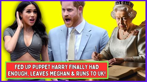 MEGHAN SCREAMS IN PANIC Harry In Tears After Late Queen S LAST LETTER