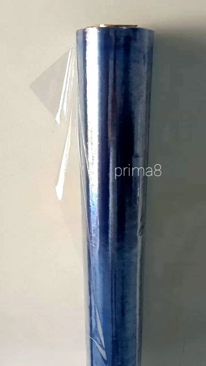 Plastik Mika Lemas Lentur Soft PVC Bening Tebal 020 0 20mm Lebar 137cm