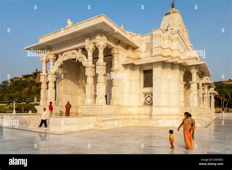 Birla Mandir Hindu Temple Jaipur Rajasthan India Stock Photo Alamy