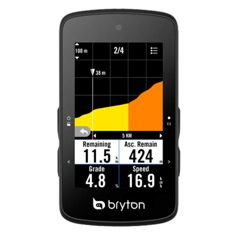 Compteur vélo GPS Bryton Rider 750 SE navigation autonomie 40h