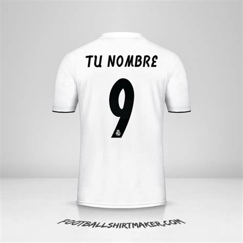 Camiseta Real Madrid CF 2018 19 Cup Crear con tu Nombre y Número