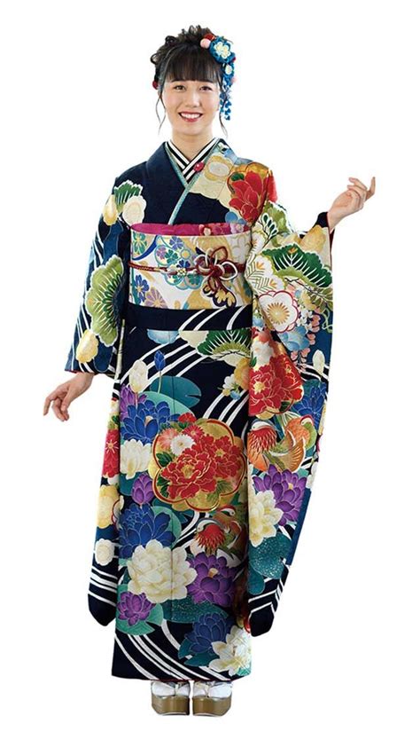 振袖コレクション Sanumaya Furisode Kimonos 着物 女性 振袖 着物 美人