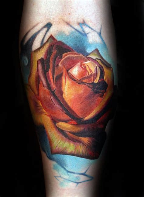 90 Realistic Rose Tattoo Designs For Men [2023 Guide]