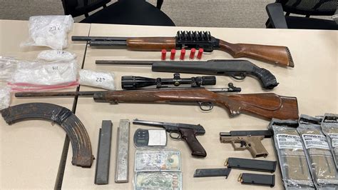 San Bernardino Police County Raids Net 170 Guns Drugs Arrests