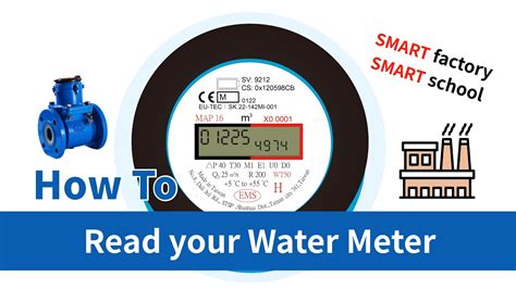 How To Read Your Water Meter Wt Series Ems Youtube