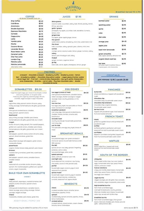 Beachwood Cafe - Restaurant Guides