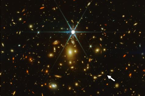 Jwst Captures The Most Distant Star Ever Seen In Incredible Detail