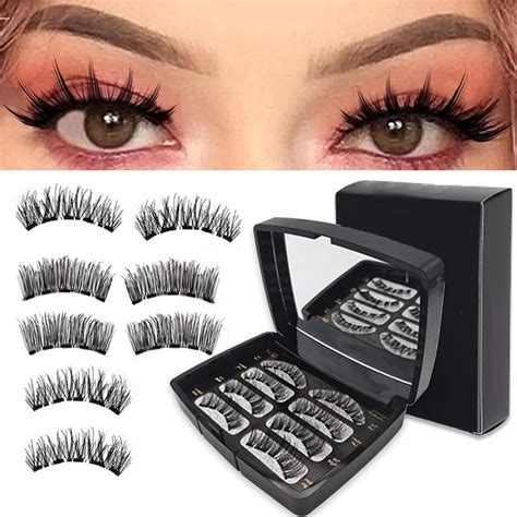 Amazon Basemmaher Magnetic Eyelashes Without Eyeliner Reusable