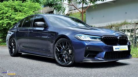 BMW 5 Series G30 Blue Brixton Forged RF10 Wheel Front