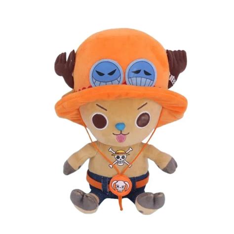 Peluche One Piece Chopper Cosplay Ace Cm Doudou Jouet Mignon