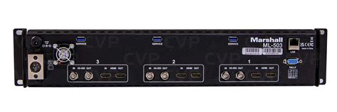 Buy - Marshall ML-503 Triple Rackmountable Monitor (ML-503)