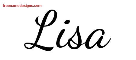 Lisa Archives Free Name Designs