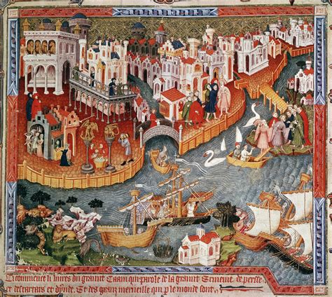 Marco Polo Sailing From Venice In 1271 15th Century Posters And Prints