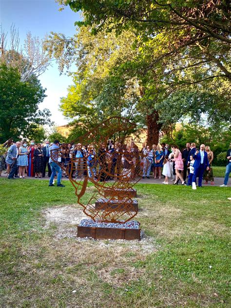 Trame La Nuova Scultura Di Nello Petrucci Allo Spazio Thetis Di Venezia