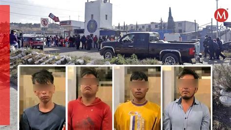 Detienen A 4 Hombres Por Intentar Ingresar Droga A Penal De Puebla