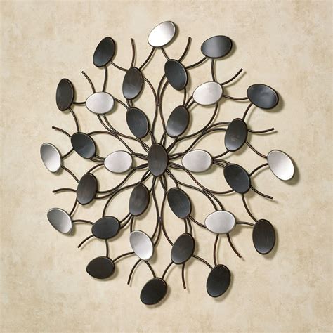 Best 20 Of Contemporary Abstract Round Wall Decor