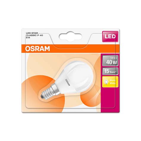 Osram ST CL P40 6 5 W Sarı Klasik E14 Duy Led Ampul Bauhaus