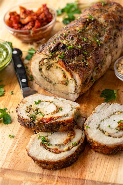 Stuffed Roasted Pork Loin