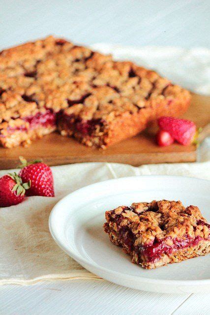 Strawberry Cereal Bars Savoury Food Honey Recipes Yummy Food