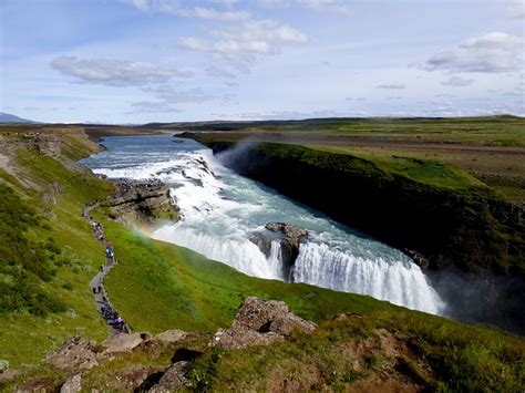 Gullfoss Waterfall Iceland Free Photo On Pixabay Pixabay