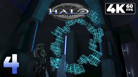 Halo Combat Evolved PC Original 4K60 Walkthrough Mission 4 The