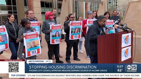 Phoenix Votes To Prohibit Discrimination On Source Of Income For Housing