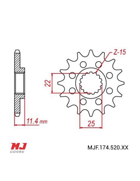 Ritzel F R Ktm Adventure R Mj Corse