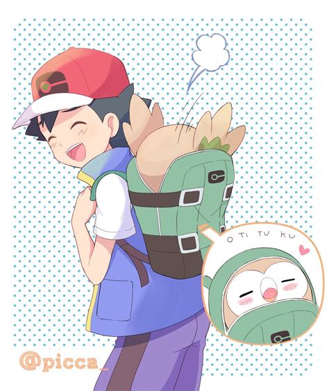 132684 safe artist picca ash ketchum pokémon fictional species