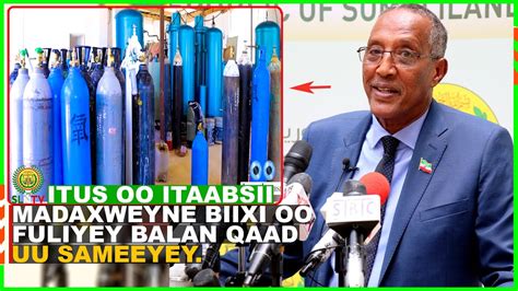 Madaxweyne Muuse Biixi Oo Fuliyey Balan Qaad Uu U Sameeyey Shacabka