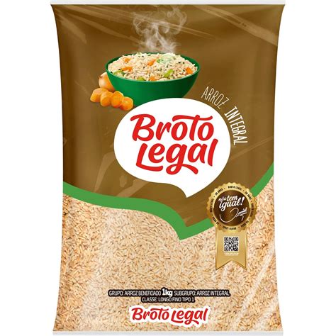 Arroz Integral Tipo 1 Broto Legal 1Kg Kuroda Atacarejo Em Socorro