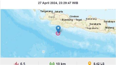 Garut Diguncang Gempa Bumi Dengan Kekuatan Magnitudo Terasa Sampai