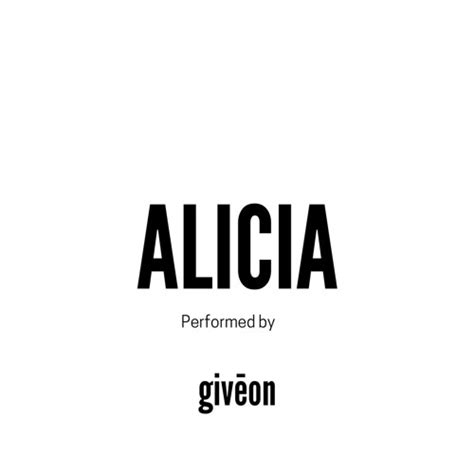 Stream Alicia By Giveon Listen Online For Free On Soundcloud