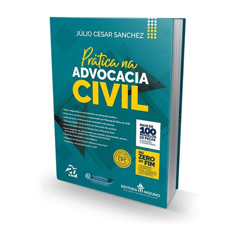 Livro De Pr Tica Processual Civil Julio Cesar Sanches Editora Mizuno