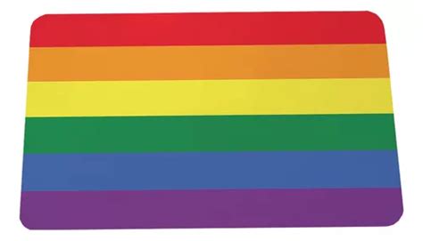 Quadro De Metal Bandeira Tradicional Do Orgulho Lgbtqia Parcelamento