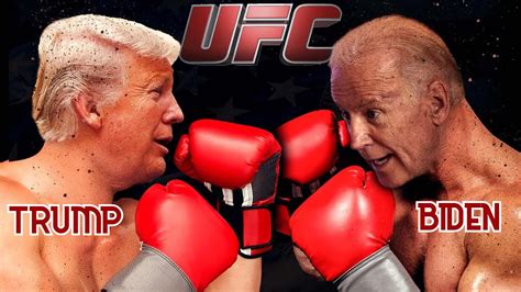 Donald Trump Vs Joe Biden In The Ring Youtube