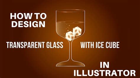 Adobe Illustrator How To Create Glass Effect Youtube