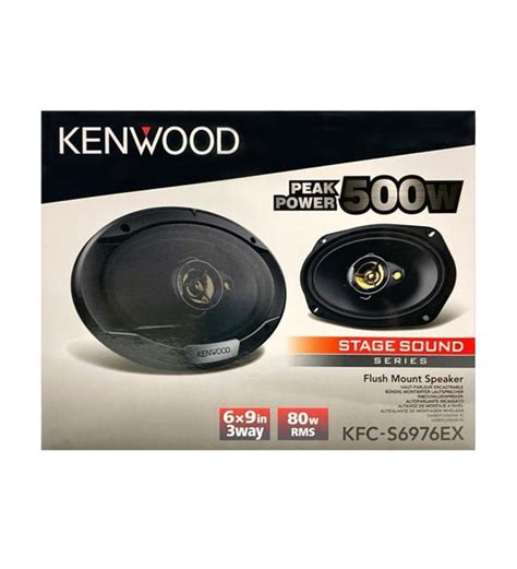 Kenwood Kfc S6976Ex 500Watt 80Rms Amfi Uyumlu Hoparlör takımı